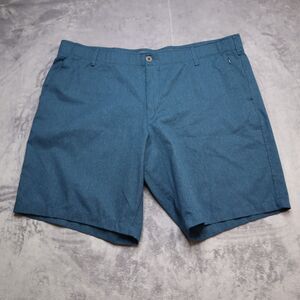 Swiss Tech Shorts Mens Blue 42 Golf Hiking Casual Wear Bottoms